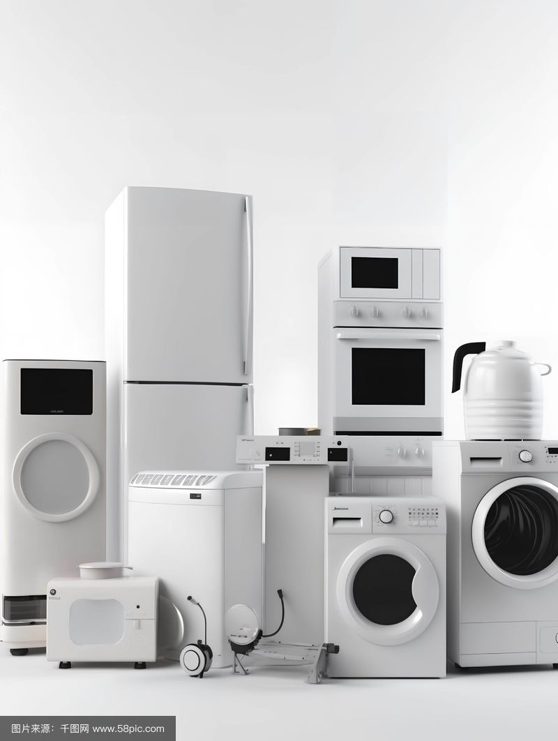 家用電器,機械設備攝影圖